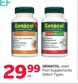 Rexall GENACOL Joint Pain Supplements offer