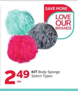 Rexall KIT Body Sponge offer