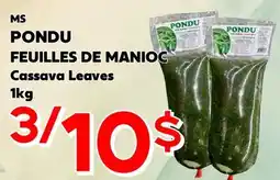 Marche Salaberry MS PONDU FEUILLES DE MANIOC offer