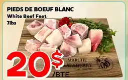 Marche Salaberry PIEDS DE BOEUF BLANC offer