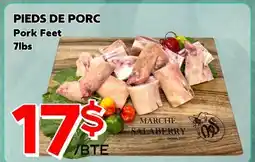 Marche Salaberry PIEDS DE PORC offer