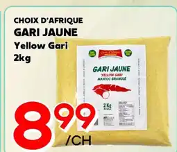 Marche Salaberry CHOIX D'AFRIQUE GARI JAUNE offer