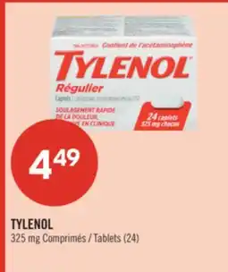 Pharmaprix TYLENOL 325 mg Tablets offer