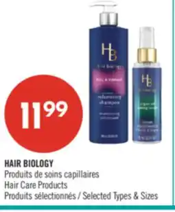 Pharmaprix HAIR BIOLOGY Hair Care Products offer