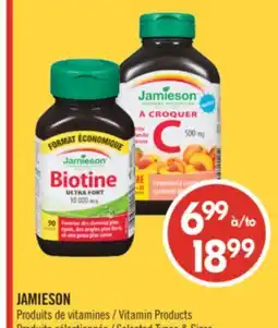 Pharmaprix JAMIESON Vitamin Products offer