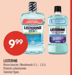 Pharmaprix LISTERINE Mouthwash offer