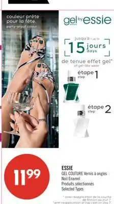 Pharmaprix ESSIE GEL COUTURE Nail Enamel offer