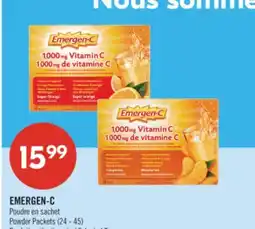Pharmaprix EMERGEN-C Powder Packets offer