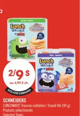 Pharmaprix SCHNEIDERS LUNCHMATE Snack Kit offer