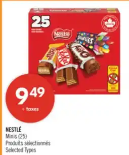 Pharmaprix NESTLÉ Minis offer