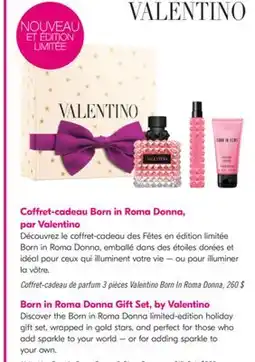 Pharmaprix Valentino Born In Roma Donna 3-Piece Fragrance Gift Set offer