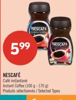 Pharmaprix NESCAFÉ Instant Coffee offer