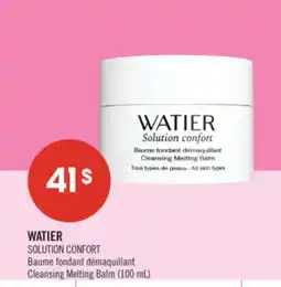 Pharmaprix WATIER SOLUTION CONFORT Cleansing Melting Balm offer