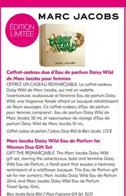 Pharmaprix Marc Jacobs Daisy Wild 2-Piece Fragrance Gift Set offer