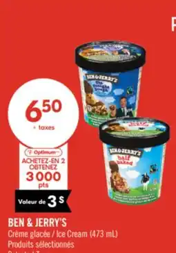 Pharmaprix BEN & JERRY'S Ice Cream offer