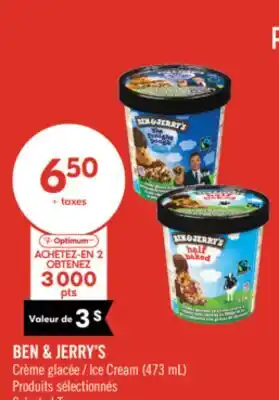 Pharmaprix BEN & JERRY'S Ice Cream offer