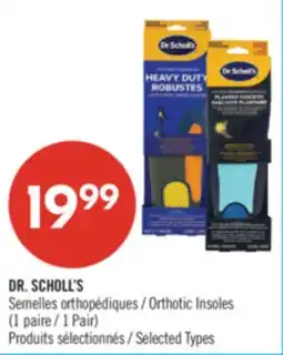 Pharmaprix DR. SCHOLL'S Orthotic Insoles offer