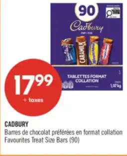 Pharmaprix CADBURY Favourites Treat Size Bars offer
