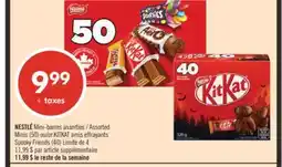 Pharmaprix NESTLÉ Assorted Minis (50) or KITKAT Spooky Friends (40) offer