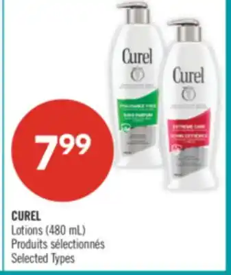 Pharmaprix CUREL Lotions offer