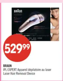 Pharmaprix BRAUN Laser Hair Removal Device offer
