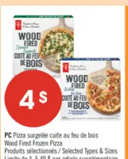 Pharmaprix PC Pizza Wood Fired Frozen Pizza offer