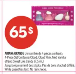Pharmaprix ARIANA GRANDE 4-Piece Set Contains: Cloud, Cloud Pink, Mod Vanilla and Sweet Like Candy (7,5 mL) offer