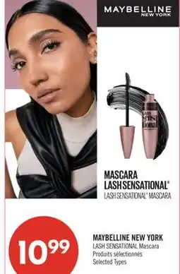 Pharmaprix MAYBELLINE NEW YORK LASH SENSATIONAL Mascara offer