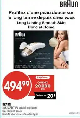 Pharmaprix BRAUN SILK-EXPERT Hair Removal Device offer