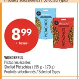 Pharmaprix WONDERFUL Shelled Pistachios offer