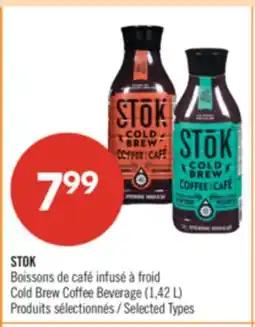 Pharmaprix STOK Cold Brew Coffee Beverage offer