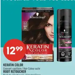 Pharmaprix KERATIN COLOR Hair Colour or ROOT RETOUCHER offer
