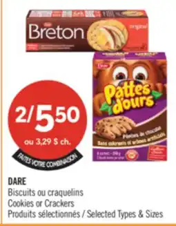 Pharmaprix DARE Cookies or Crackers offer