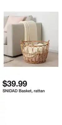 IKEA SNIDAD Basket, rattan offer