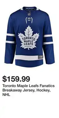 Sport Chek Toronto Maple Leafs Fanatics Breakaway Jersey, Hockey, NHL offer