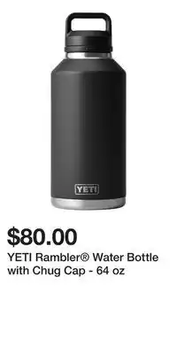 Sport Chek YETI Rambler Water Bottle with Chug Cap - 64 oz offer