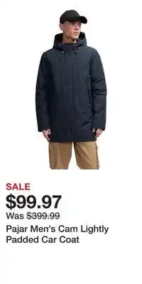 Sport Chek Pajar Men's Cam Lightly Padded Car Coat offer