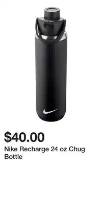 Sport Chek Nike Recharge 24 oz Chug Bottle offer