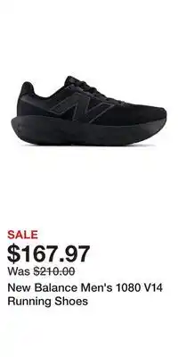 Sport Chek New Balance Men's 1080 V14 Running Shoes offer