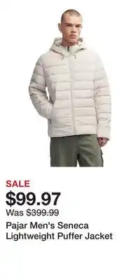 Sport Chek Pajar Men's Seneca Lightweight Puffer Jacket offer