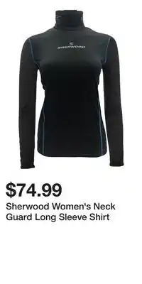 Sport Chek Sherwood Women's Neck Guard Long Sleeve Shirt offer