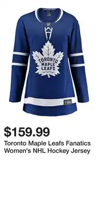 Sport Chek Toronto Maple Leafs Fanatics Women's NHL Hockey Jersey offer