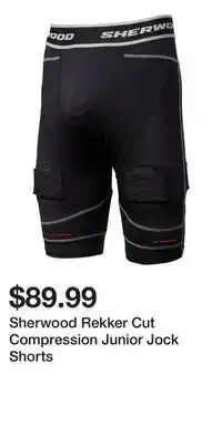Sport Chek Sherwood Rekker Cut Compression Junior Jock Shorts offer