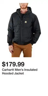 Sport Chek Carhartt Men's Insulated Hooded Jacket offer