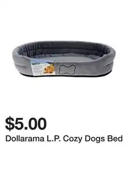 Dollarama Dollarama L.P. Cozy Dogs Bed offer