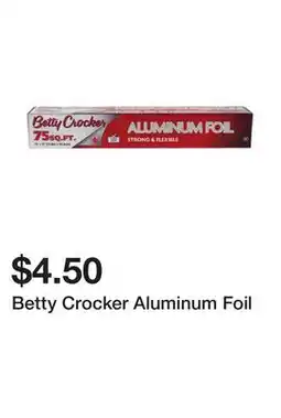 Dollarama Betty Crocker Aluminum Foil offer