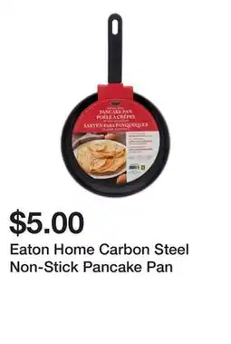 Dollarama Eaton Home Carbon Steel Non-Stick Pancake Pan offer
