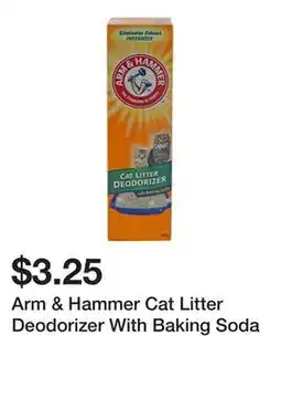 Dollarama Arm & Hammer Cat Litter Deodorizer With Baking Soda offer