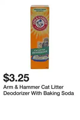 Dollarama Arm & Hammer Cat Litter Deodorizer With Baking Soda offer