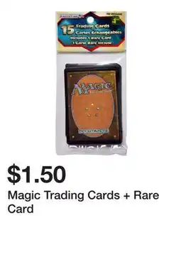 Dollarama Magic Trading Cards + Rare Card offer